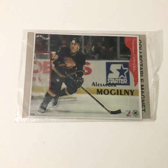 Lot  of 4 Collectable Hockey Magnets Mario Lemiuex Alex Mogilny Eric Fichaud - Picture 6 of 16